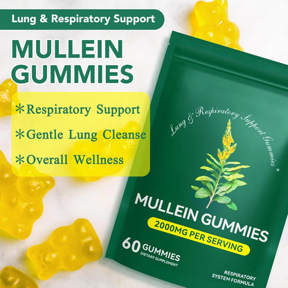 Mullein Gummies: Detox Your Lungs