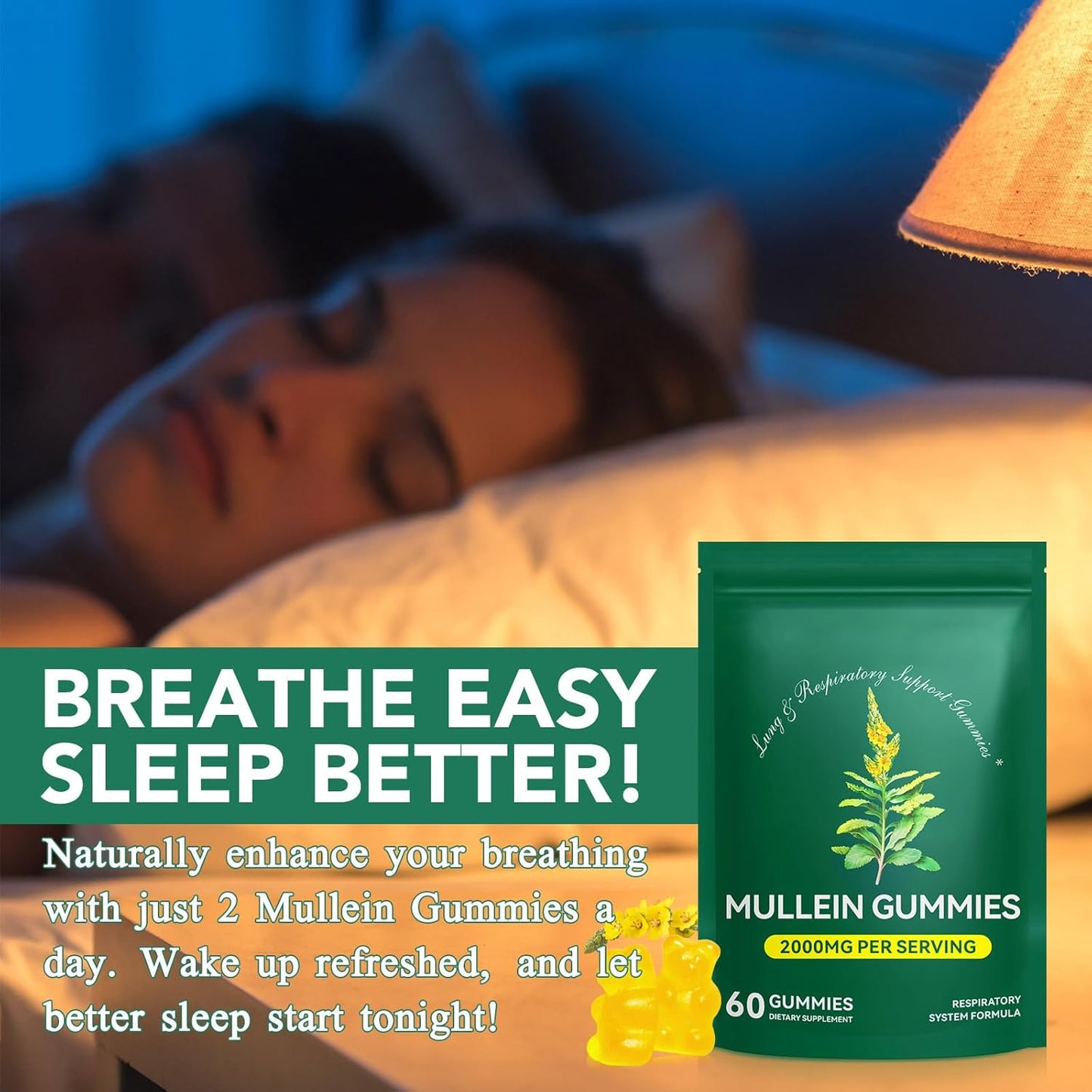 Mullein Gummies: Detox Your Lungs