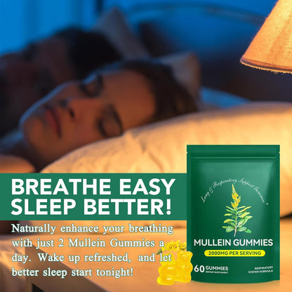 Mullein Gummies: Detox Your Lungs