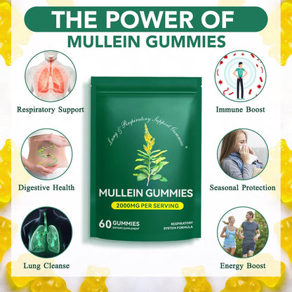 Mullein Gummies: Detox Your Lungs